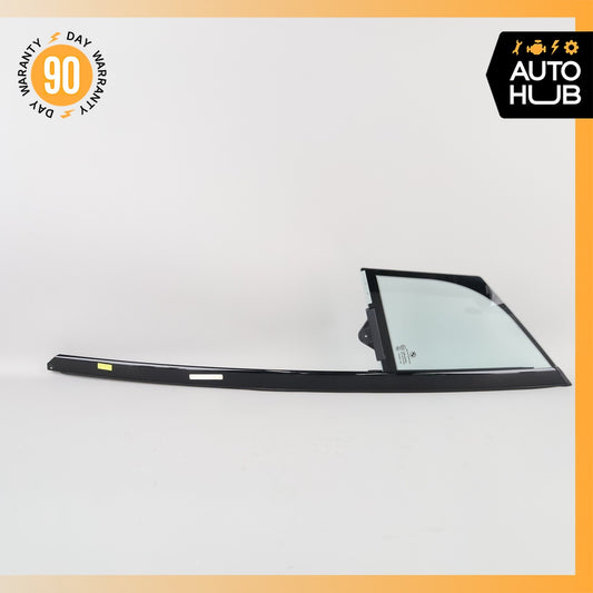 BMW i3 I01 Hybrid Front Left Driver Door Corner Window Glass 51357289041 OEM - photo 1