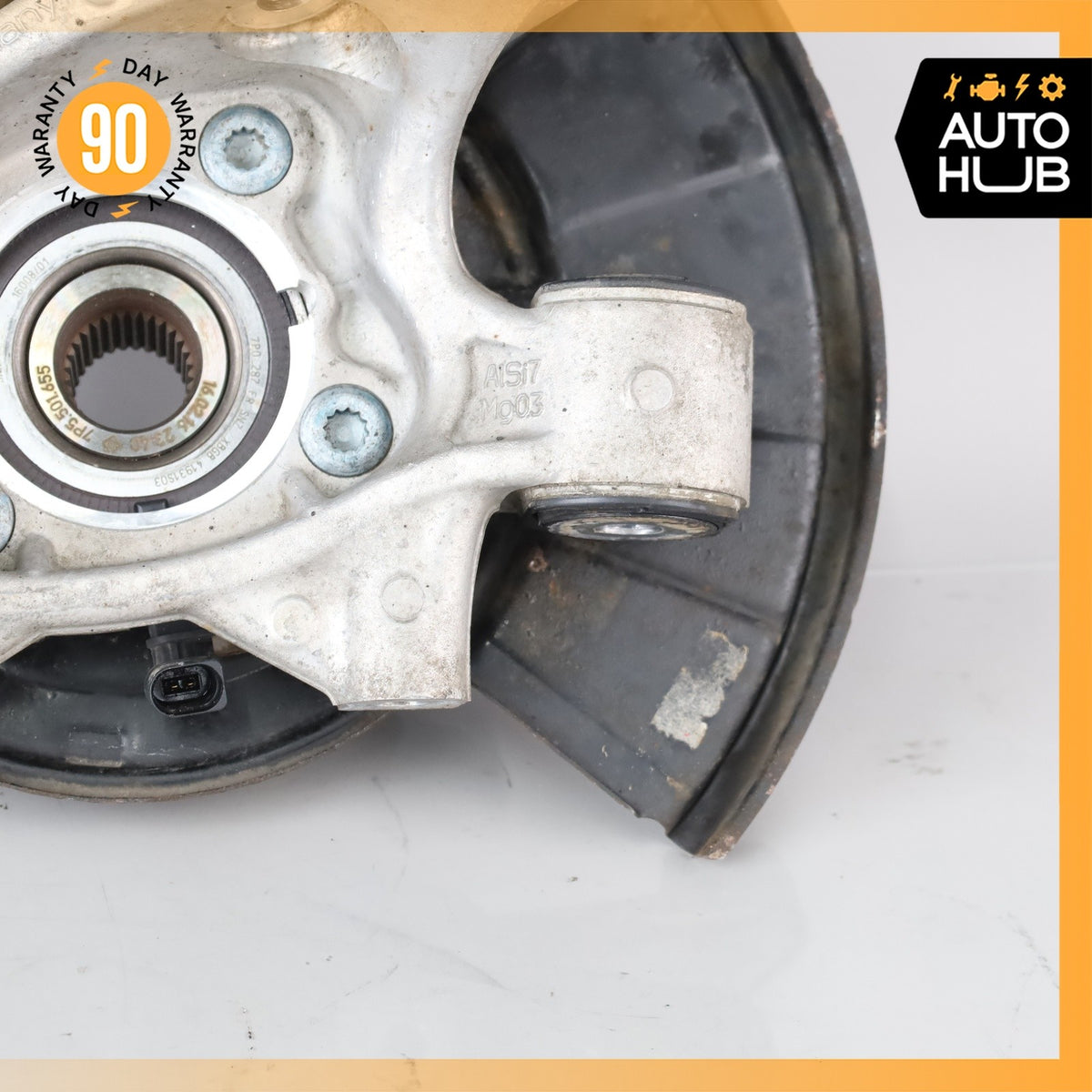 15-18 Porsche Cayenne 958 S Rear Right Side Knuckle Spindle OEM - photo 12