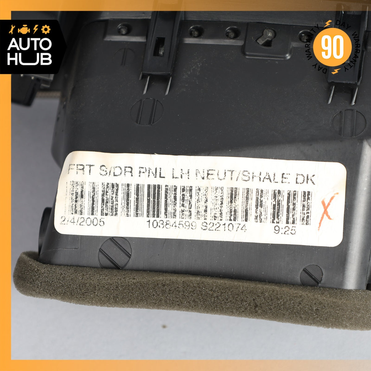 04-08 Cadillac XLR Left Door Air Vent Lock Mirror Switch OEM - photo 11