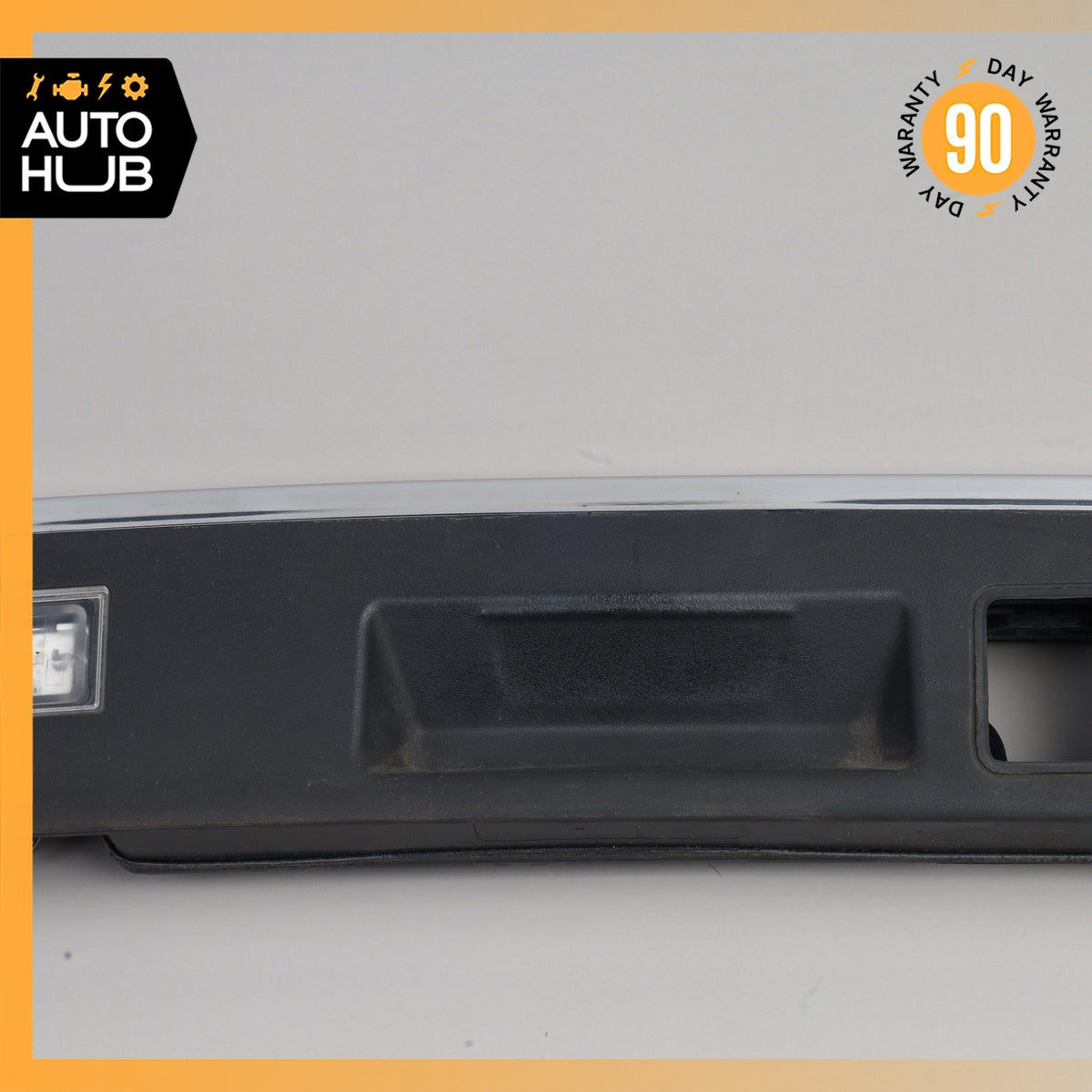 09-15 BMW F01 740i Trunk Lid Tailgate Handle Chrome Trim OEM - photo 9