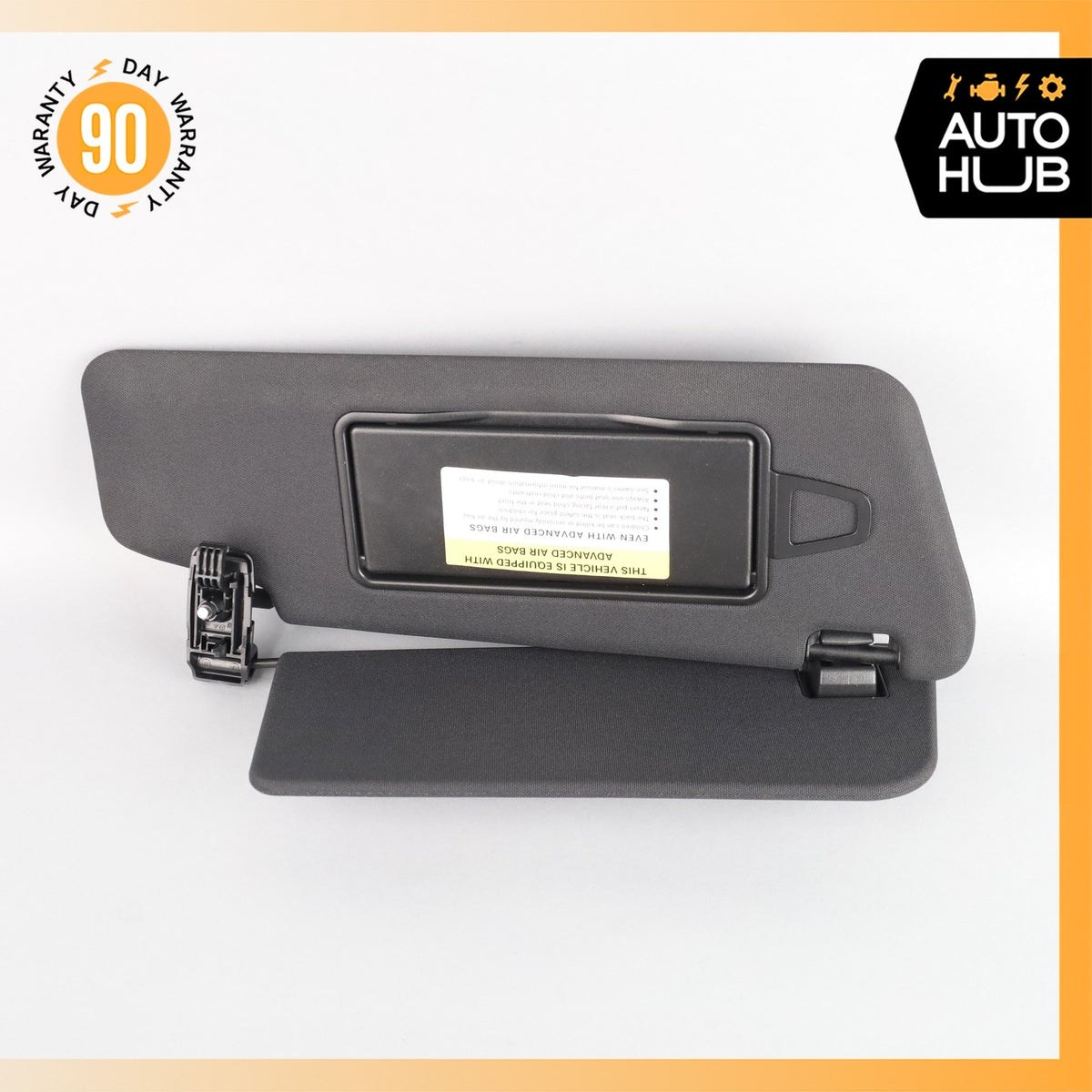 10-16 Mercedes W212 E350 E550 E400 Right Side Sun Visor Shade Sunvisor OEM 67k - photo 8
