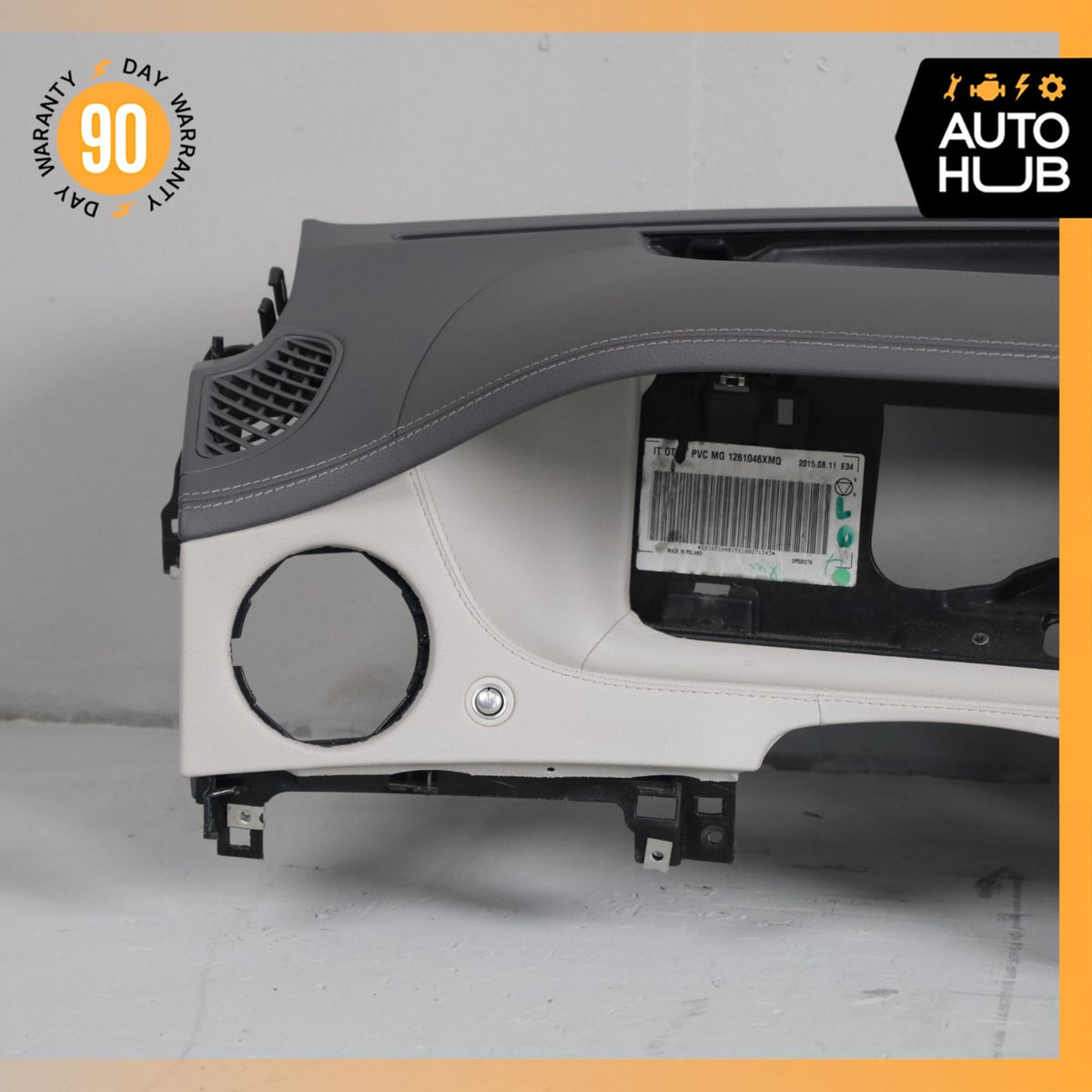 14-20 Mercedes W222 S550 S450 S550e Dashboard Dash Board Panel W/ Air Bag OEM - photo 2