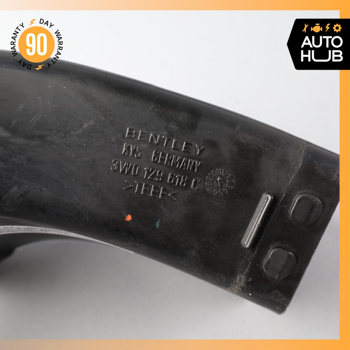 03-12 Bentley Continental Flying Spur Left Side Air Intake Hose Pipe OEM 58k - photo 10