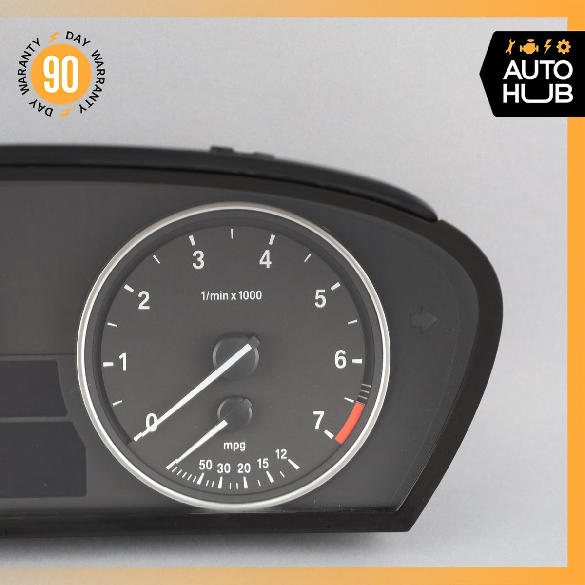 07-13 BMW E70 X5 Instrument Cluster Speedometer OEM - photo 4