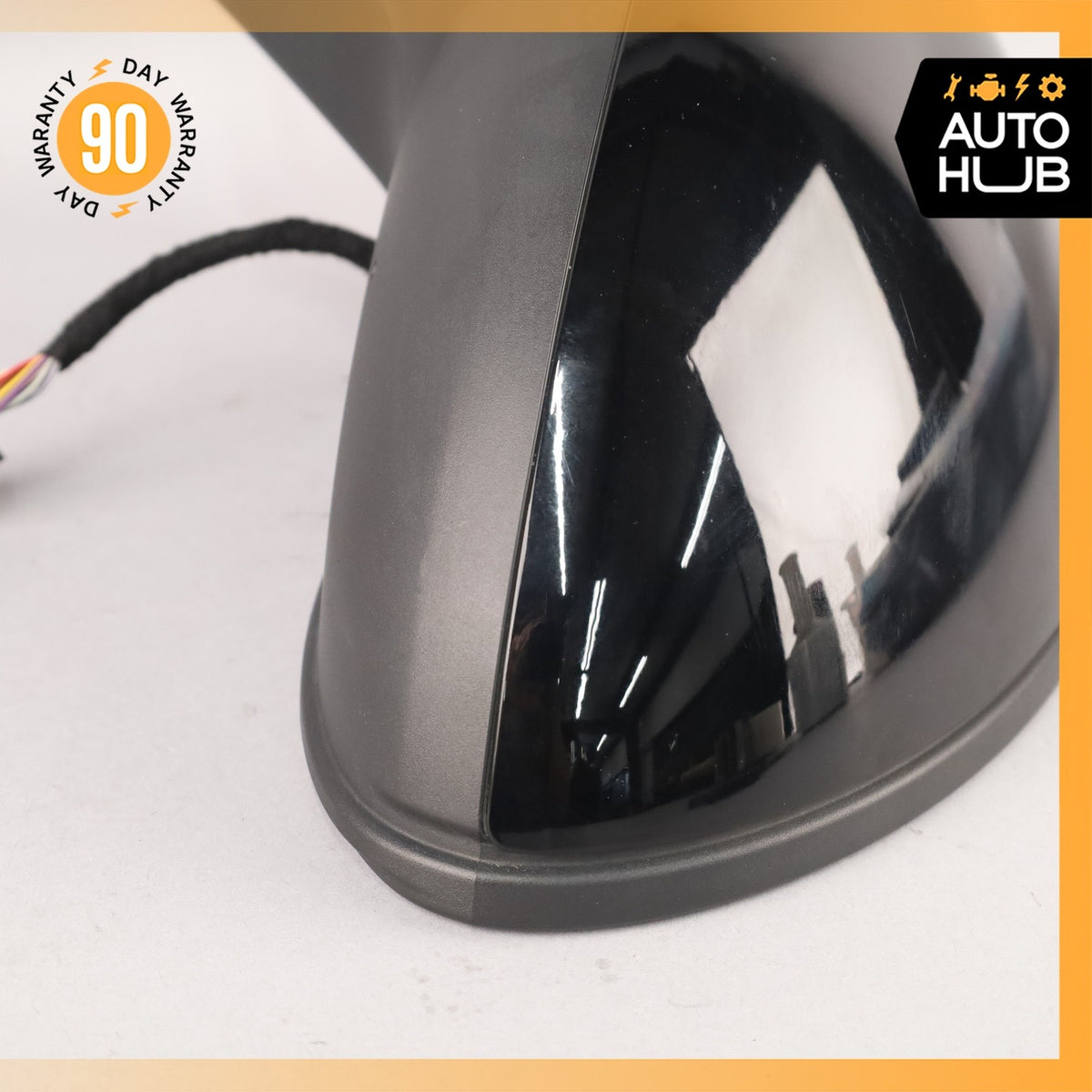 11-14 Porsche Cayenne 958 Left Driver Side Rear View Door Mirror Black OEM - photo 8