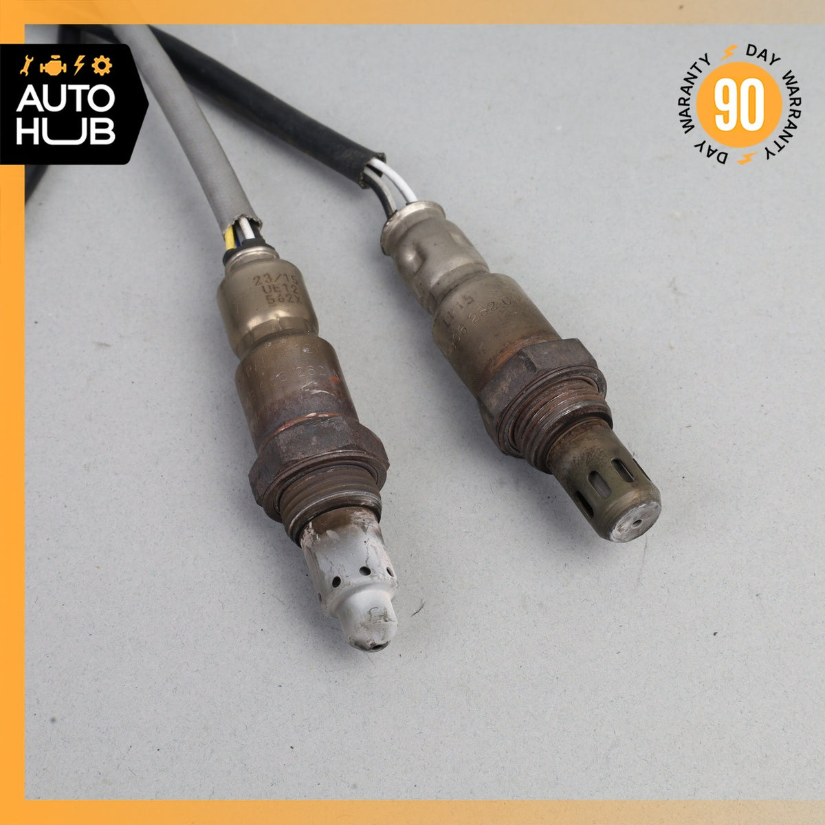 Audi 8V A3 E-Tron Oxygen Sensor Lambda Set of 2 OEM 78k - photo 4