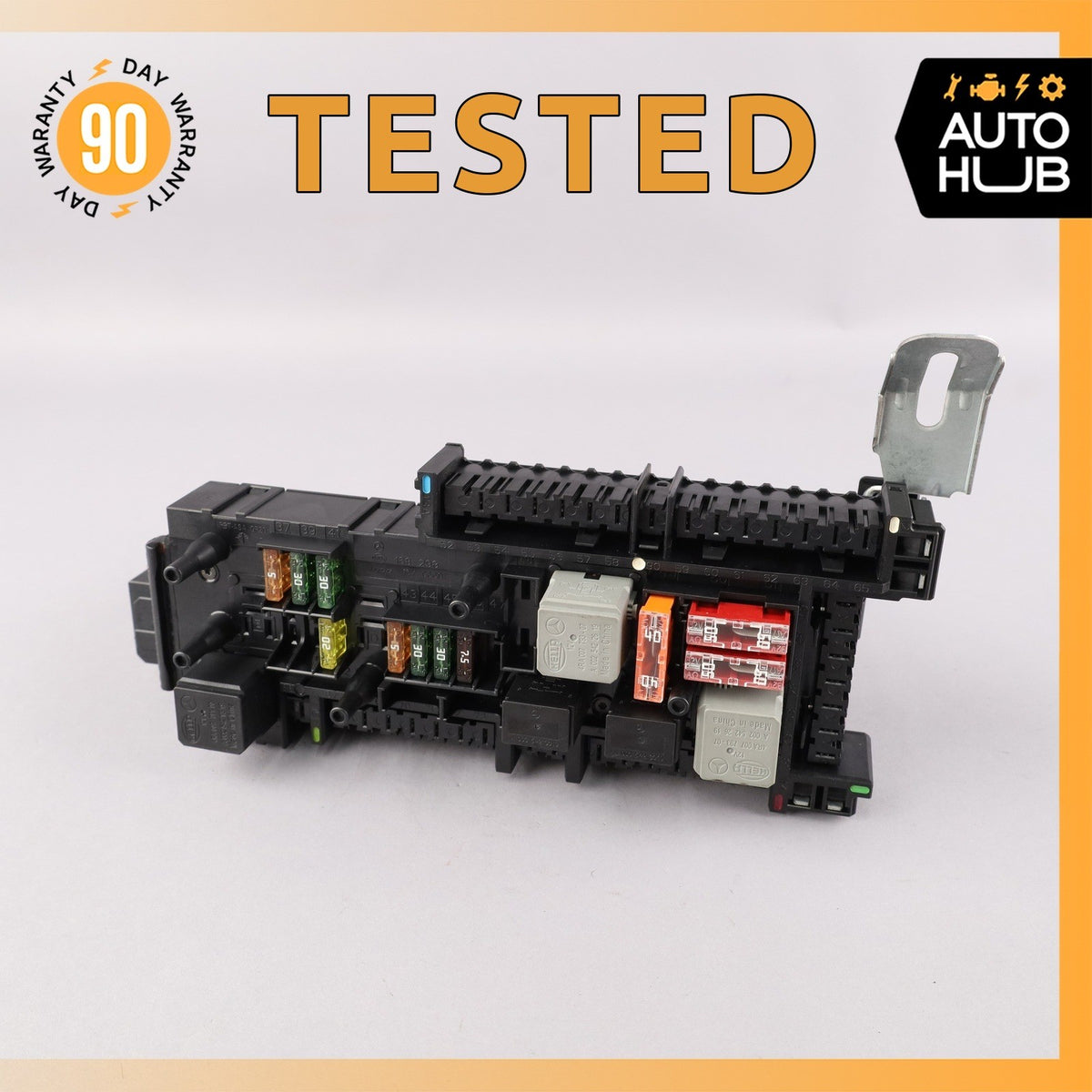 10-11 Mercedes W212 E550 E350 Rear Fuse Relay Box Assembly 2129000004 OEM - photo 1
