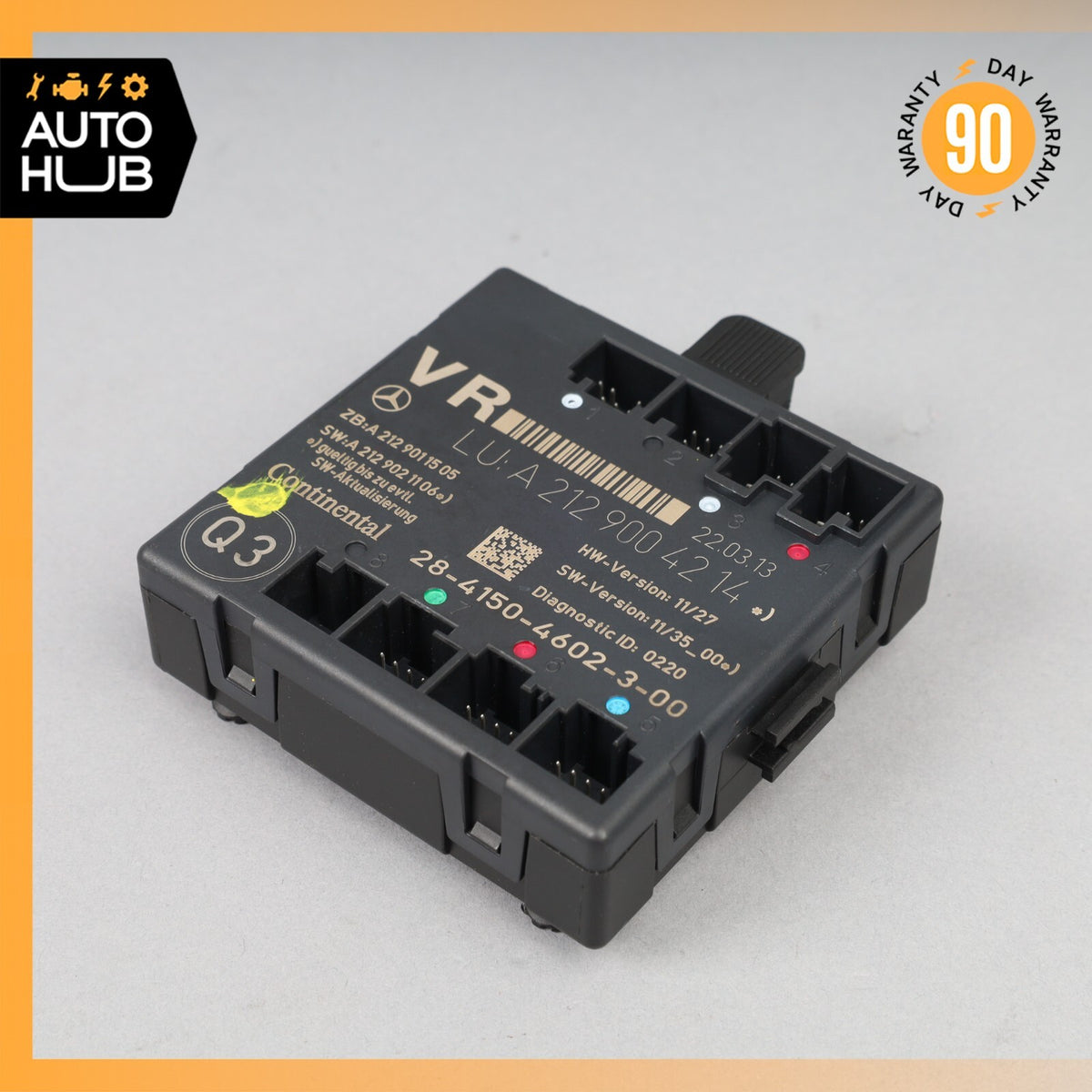 08-18 Mercedes W204 C250 SLK250 Front Right Side Door Control Module OEM - photo 2