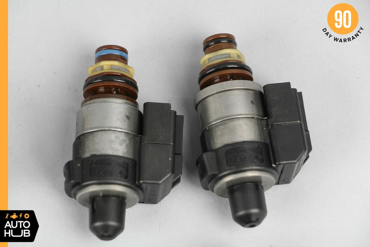 Mercedes S500 CL550 722.9 Transmission Solenoid Valve Blue & Black Caps Set of 8 - photo 10