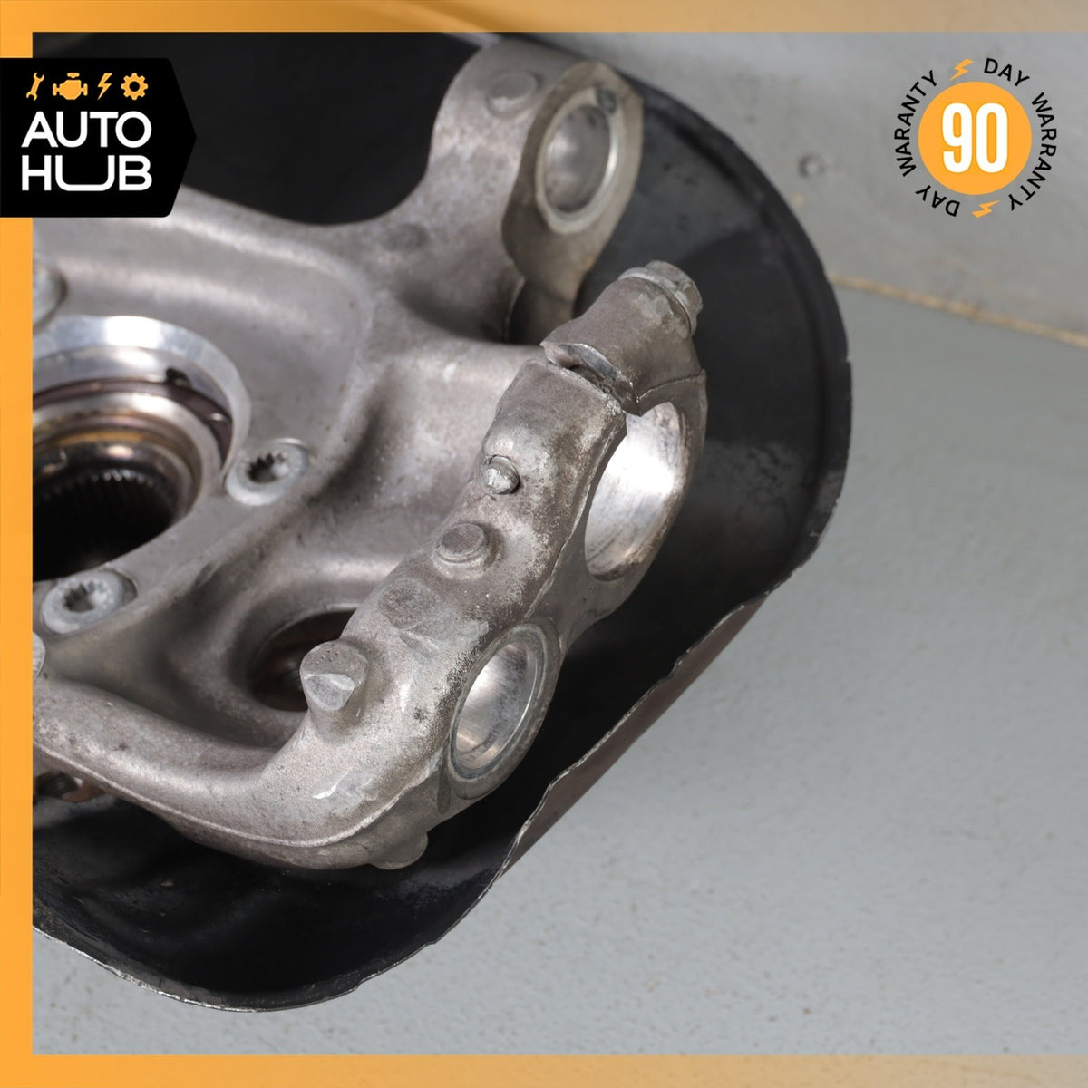 11-14 Audi D4 A8 Front Left Driver Spindle Knuckle Hub 4H0407253G OEM - photo 13