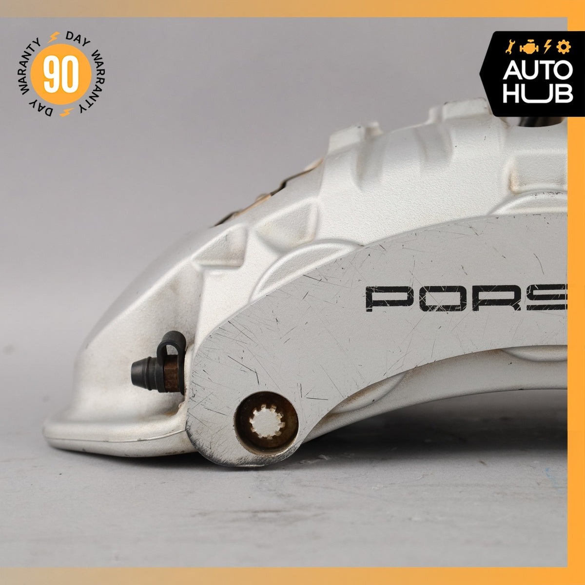 10-23 Porsche Macan Cayenne Panamera Front Brake Calipers Set 7PP615123 OEM - photo 4