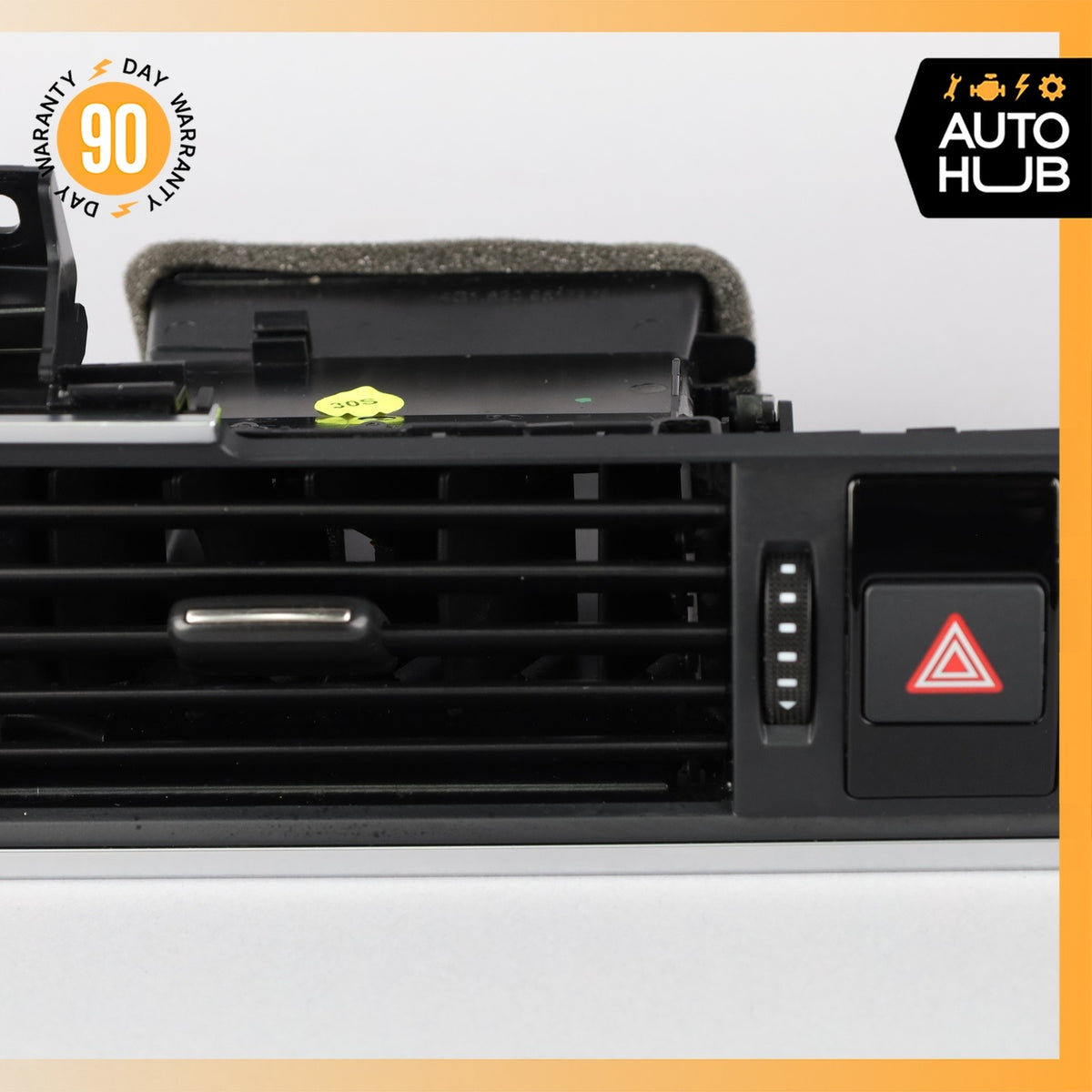 Audi 4G8 A7 S7 Dashboard Center Dual A/C AC Air Vent Trim w/ Switch OEM - photo 6