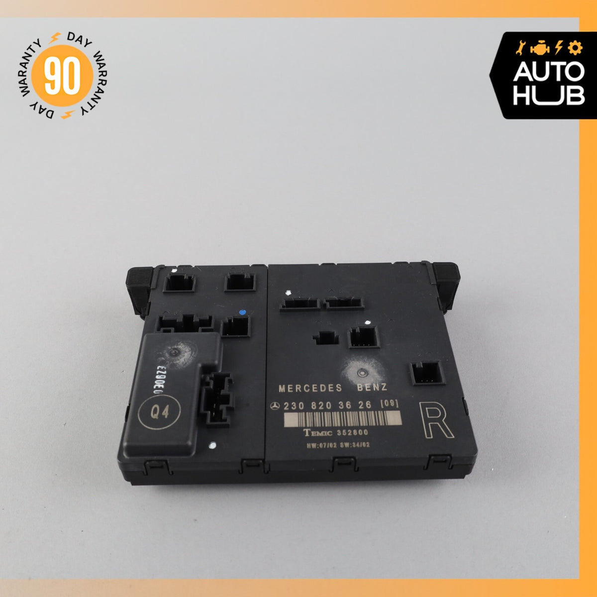 03-12 Mercedes R230 SL500 SL550 SL55 AMG Door Control Module Right Side OEM - photo 2