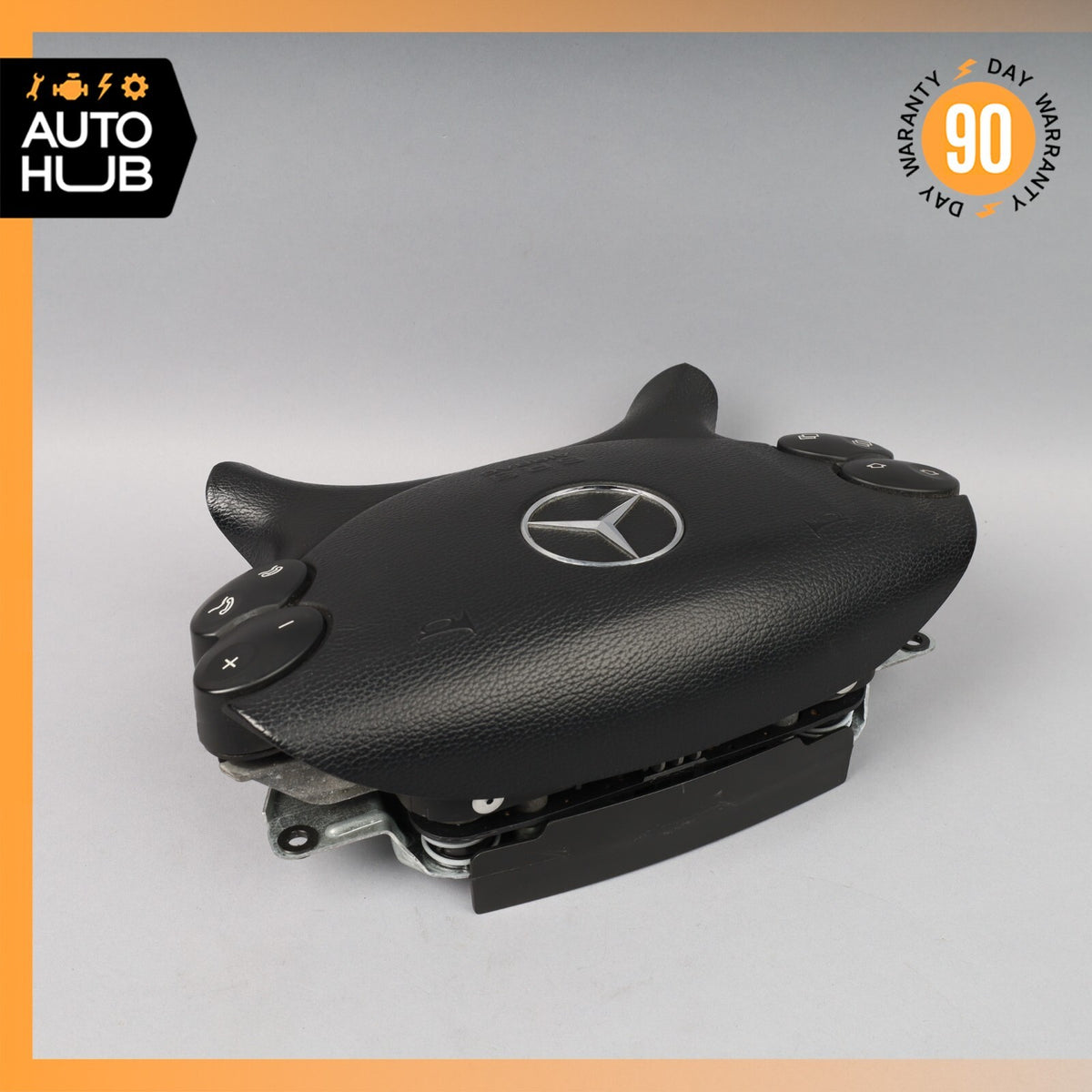 Mercedes R230 SL500 SL55 AMG CLK500 E350 Steering Wheel Airbag Air Bag Black OEM - photo 7