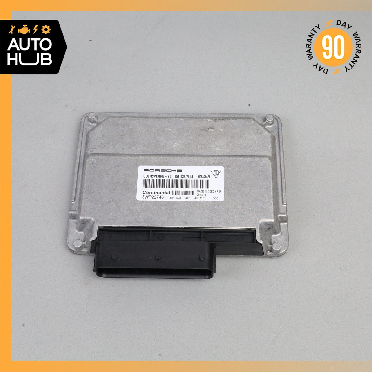 15-18 Porsche Macan S 95B Differential Lock Control Module Unit OEM 81k - photo 3