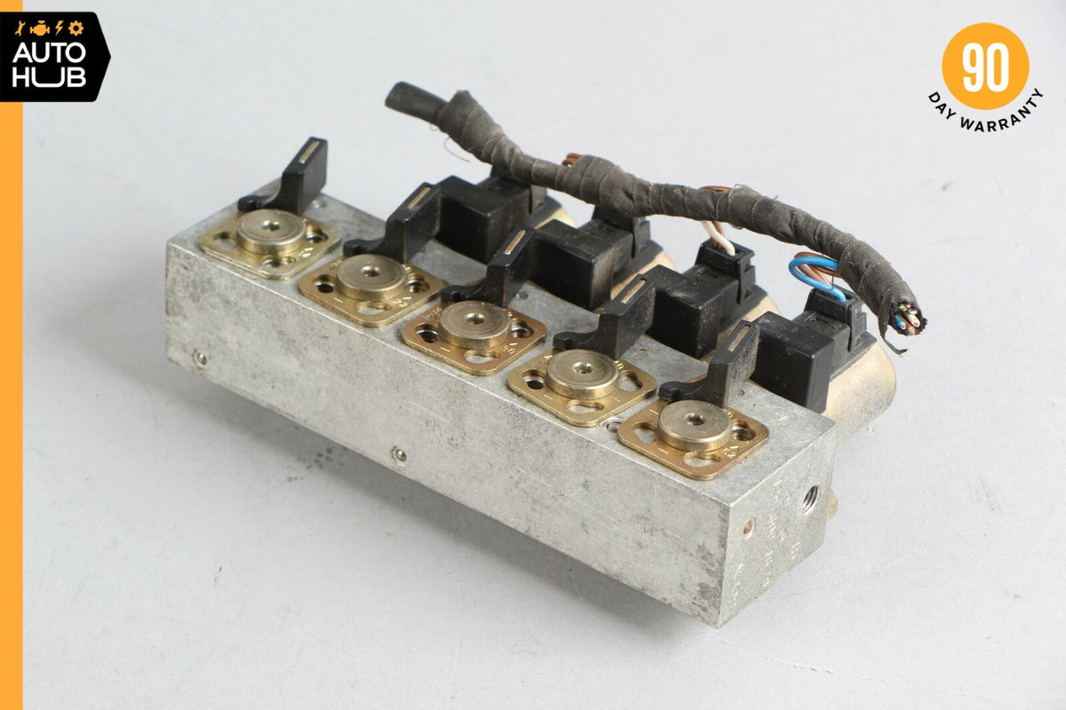 90-02 Mercedes R129 300SL SL600 Right Top Hydraulic Valve Block Solenoid OEM - photo 8
