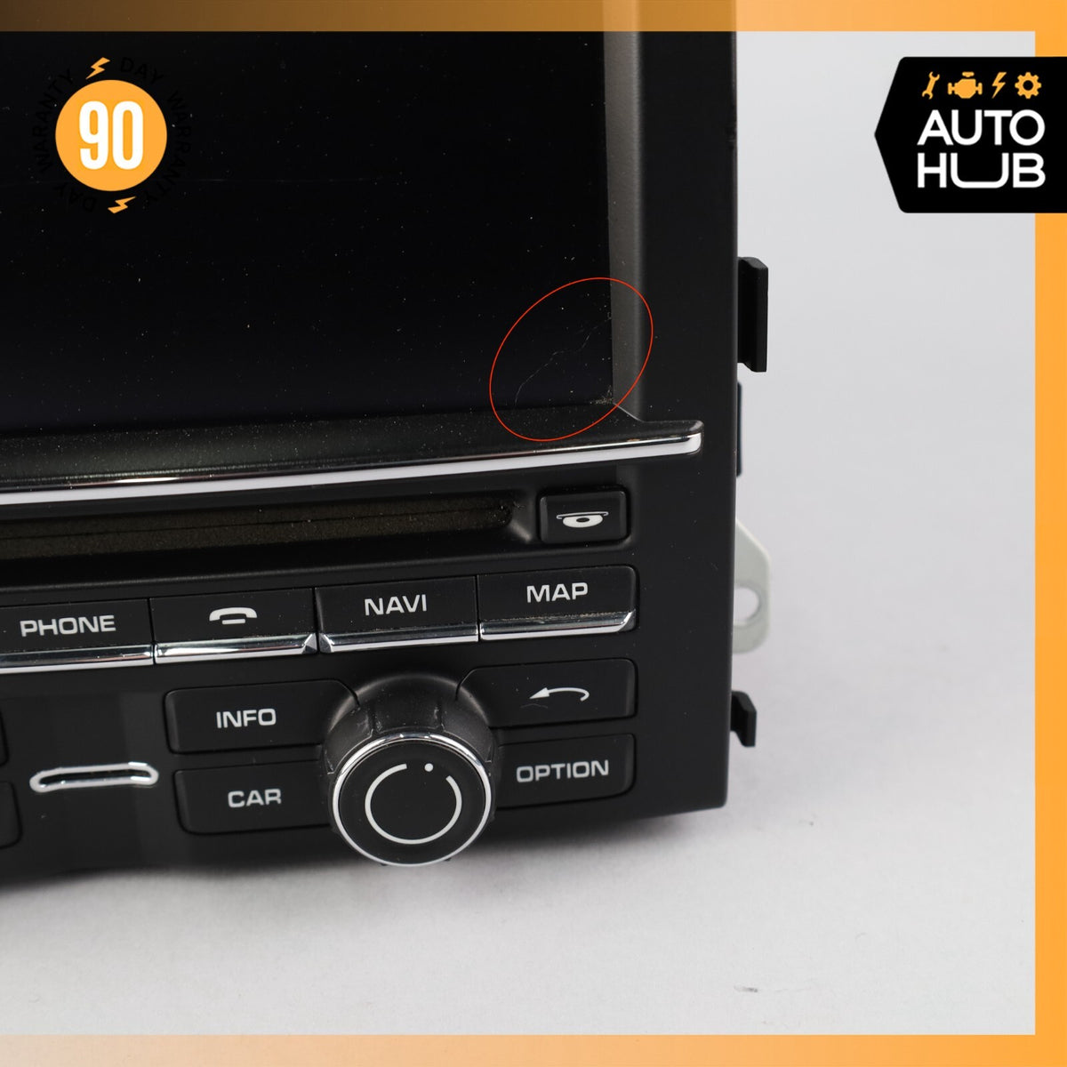 11-16 Porsche Cayenne 958 Turbo Command Head Unit Navigation Radio OEM - photo 6