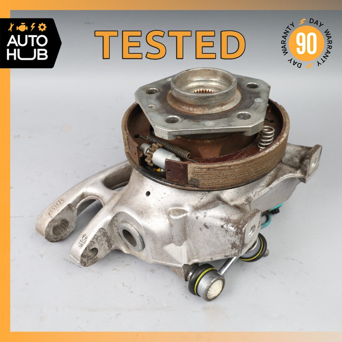 11-19 Maserati GranTurismo S M145 Rear Right Side Spindle Knuckle Hub OEM - photo 1