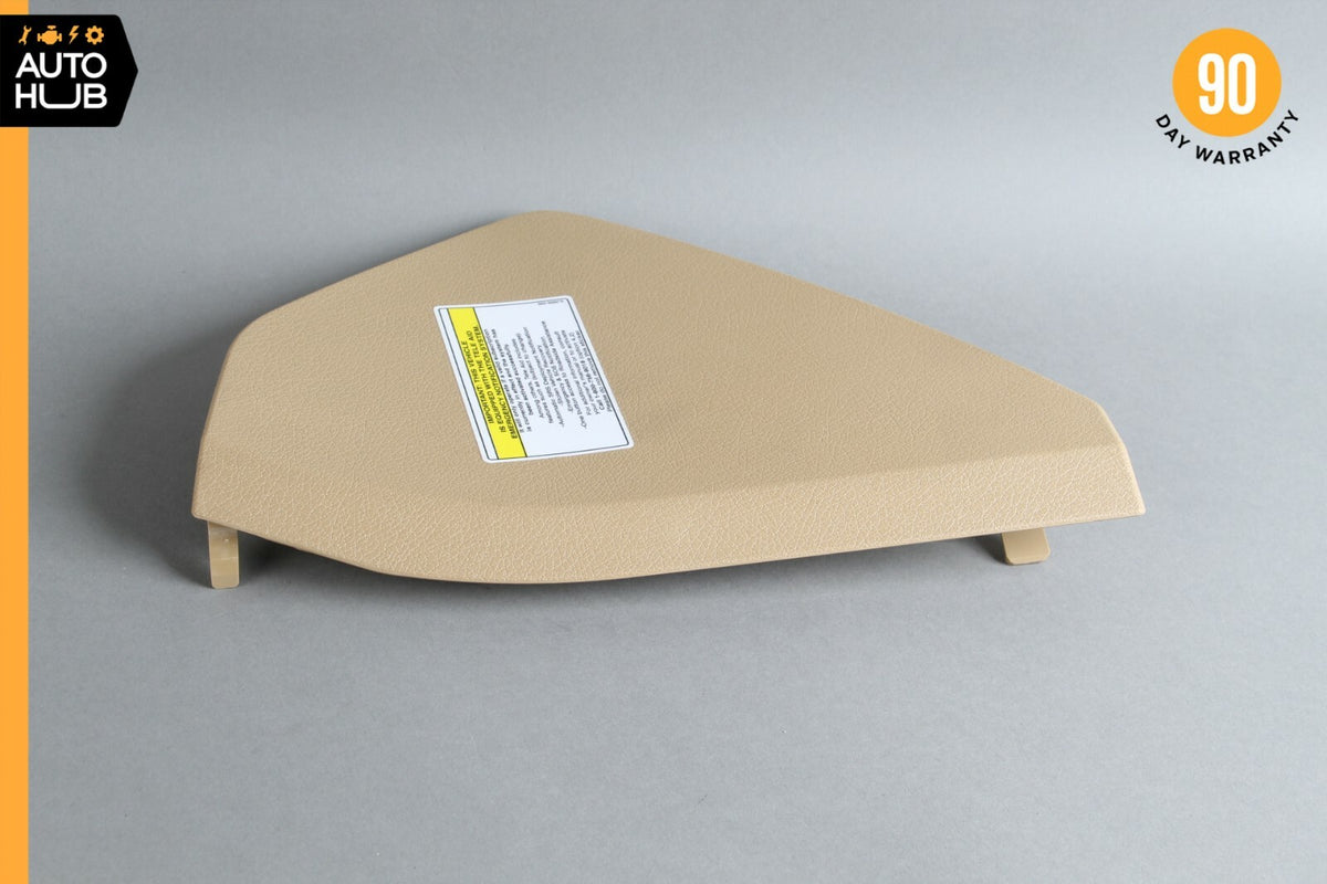 03-09 Mercedes W211 E320 E500 Left Side Dashboard Trim Cover Panel Beige OEM - photo 6