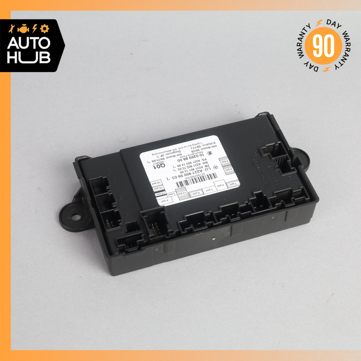 07-13 Mercedes W221 S550 S400 Rear Right or Left Side Door Control Module OEM - photo 2