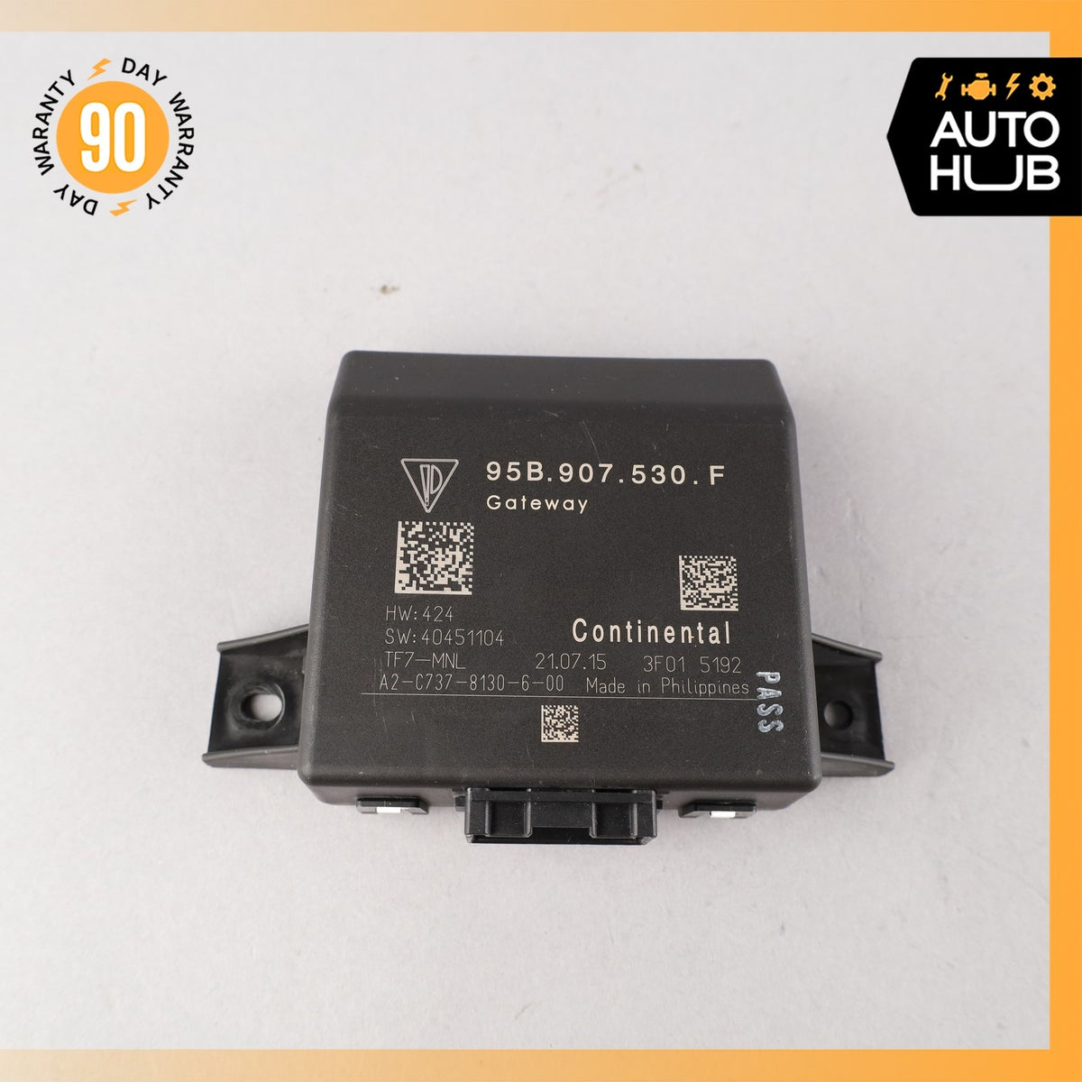 Porsche Macan 95B S Gateway Control Module 95B907530F OEM 74k - photo 7
