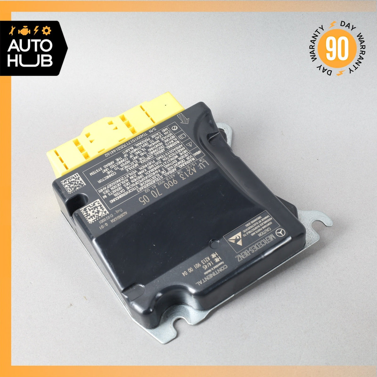 18-23 Mercedes W238 E400 E53 AMG Airbag Air Bag Sensor SRS Control Module OEM - photo 2
