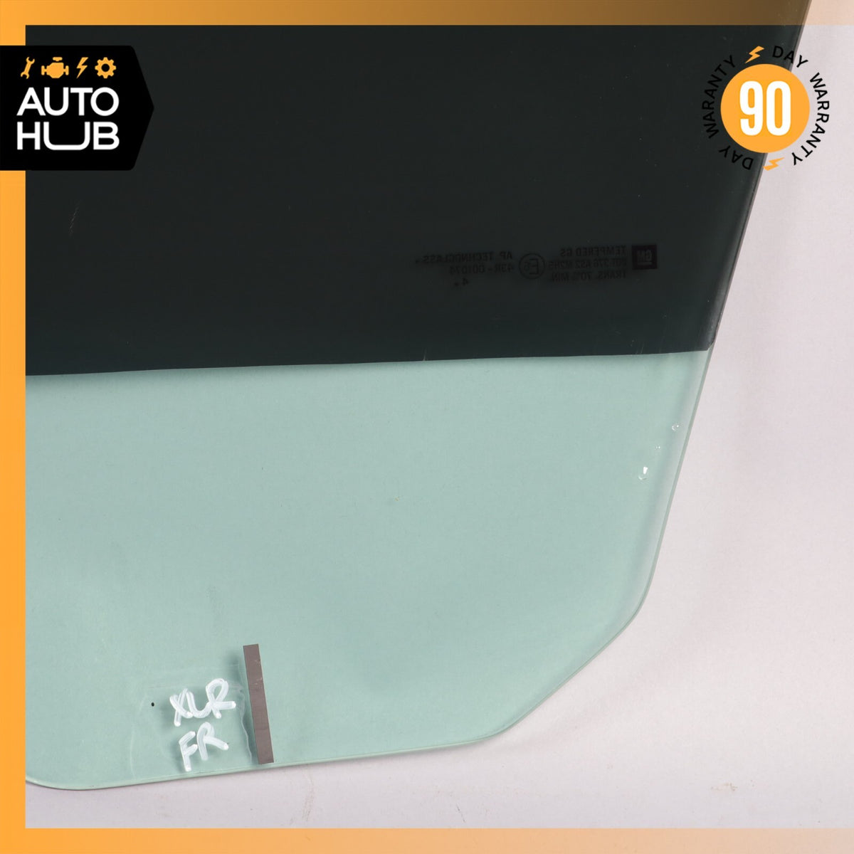 04-09 Cadillac XLR Front Right Side Door Window Glass 10440821 OEM 51k - photo 11