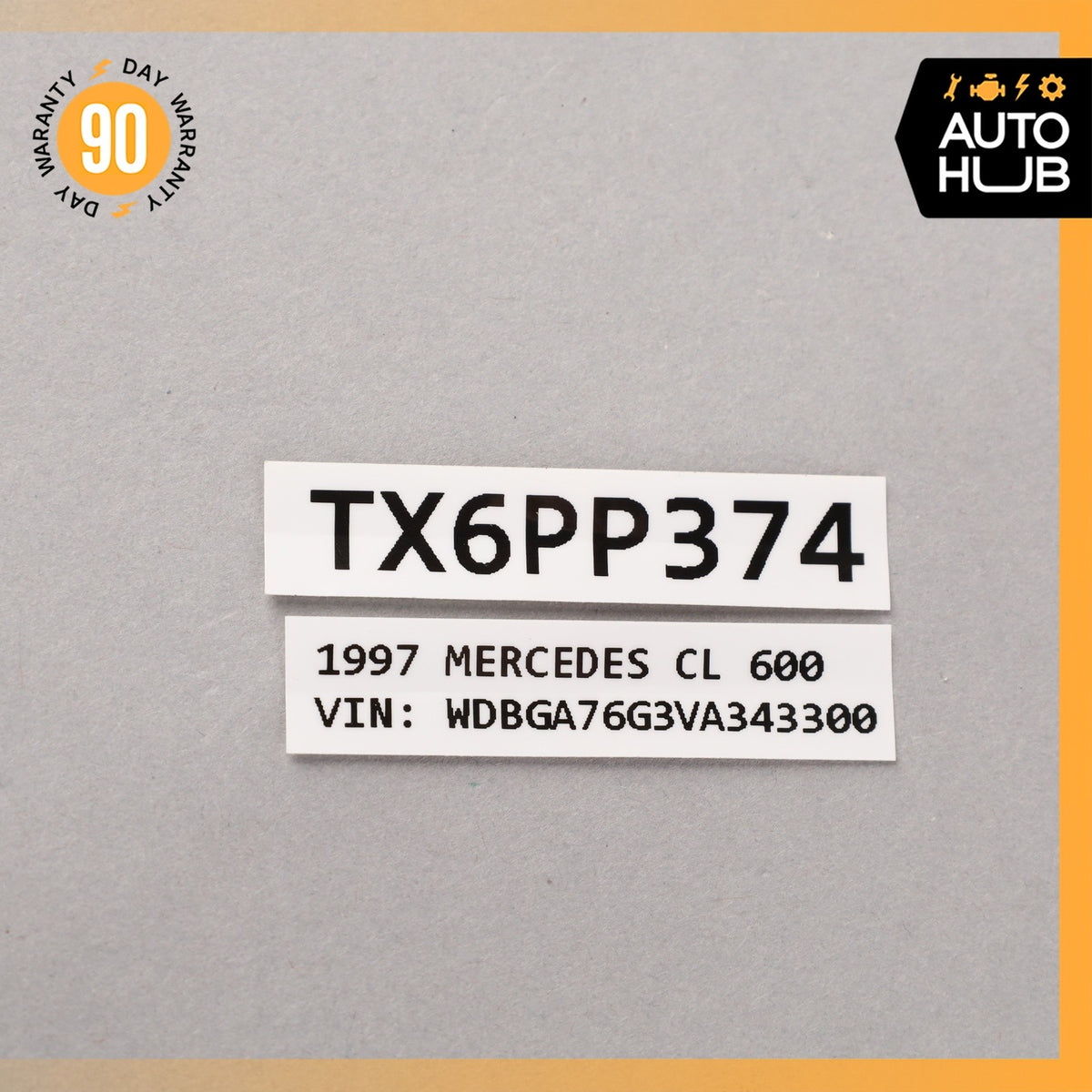 93-99 Mercedes W140 CL600 S500 Coupe Rear Left Driver Side Door Wood Trim OEM - photo 14