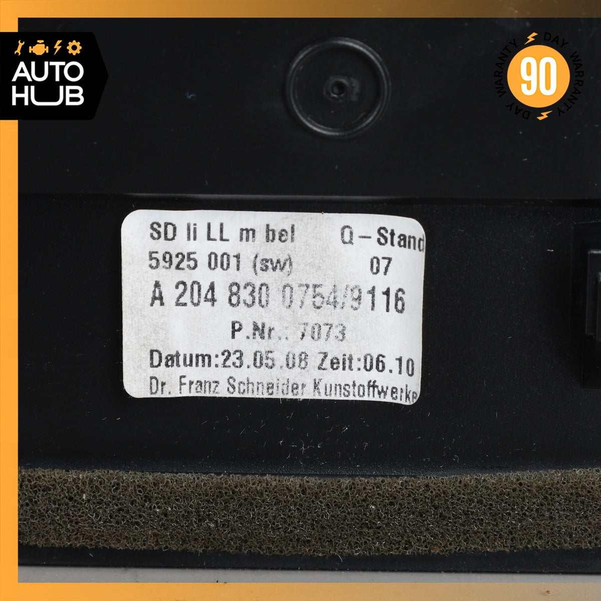 08-11 Mercedes W204 C63 AMG C350 Dash AC A/C Air Vent Grill Left Side OEM - photo 7