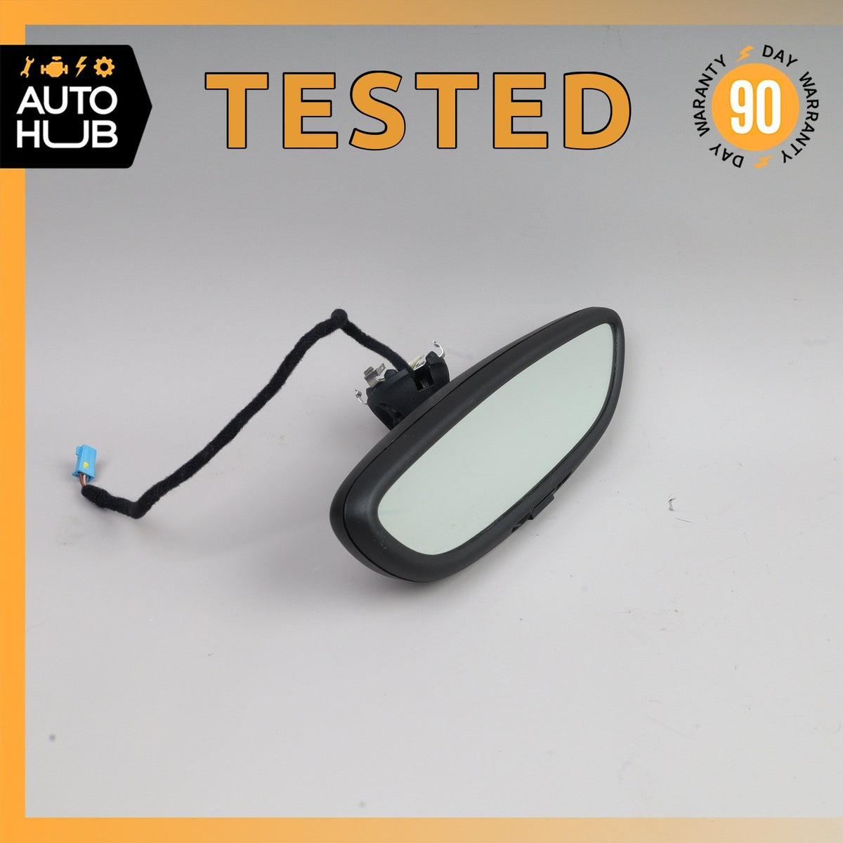 10-16 Porsche Panamera 970 Cayenne 958 Interior Rear View Mirror Black OEM - photo 1