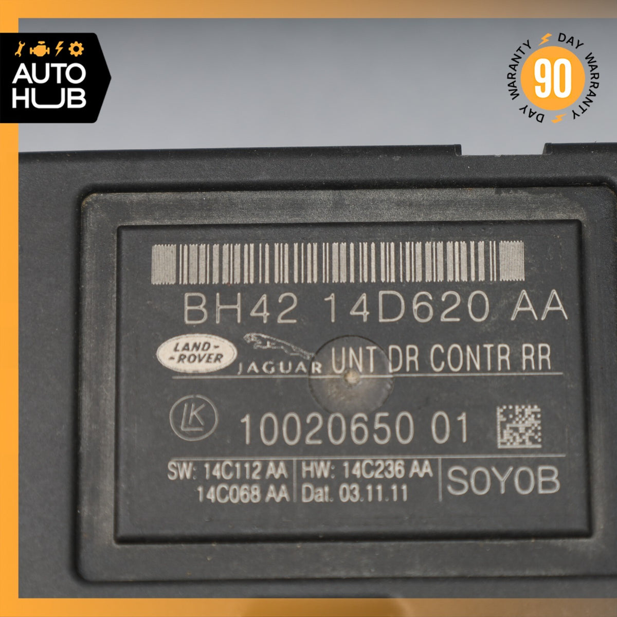 2012 Jaguar X250 XF Rear Left or Right Side Door Control Module OEM - photo 6