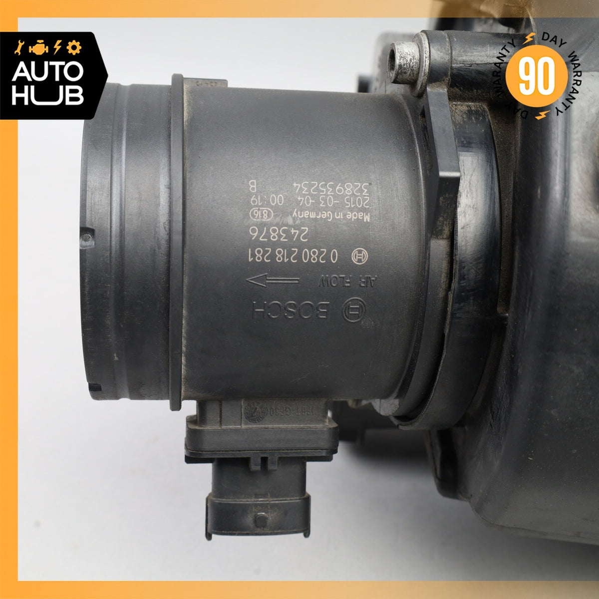 14-18 Maserati Ghibli M157 S Q4 Engine Air Intake Filter Left 670005844 OEM - photo 4