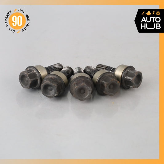 Porsche Panamera 970 Macan 95B Wheel Rim Lug Nut Bolt Set of 5 OEM - photo 1
