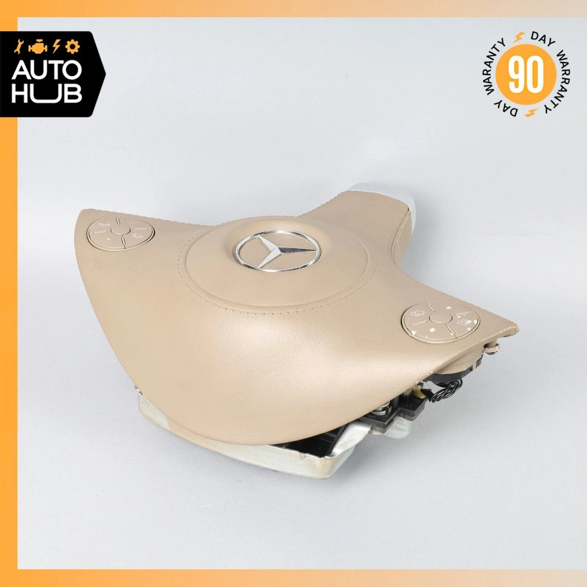 09-11 Mercedes W219 CLS550 CLS63 AMG Steering Wheel Airbag Air Bag Beige OEM - photo 7