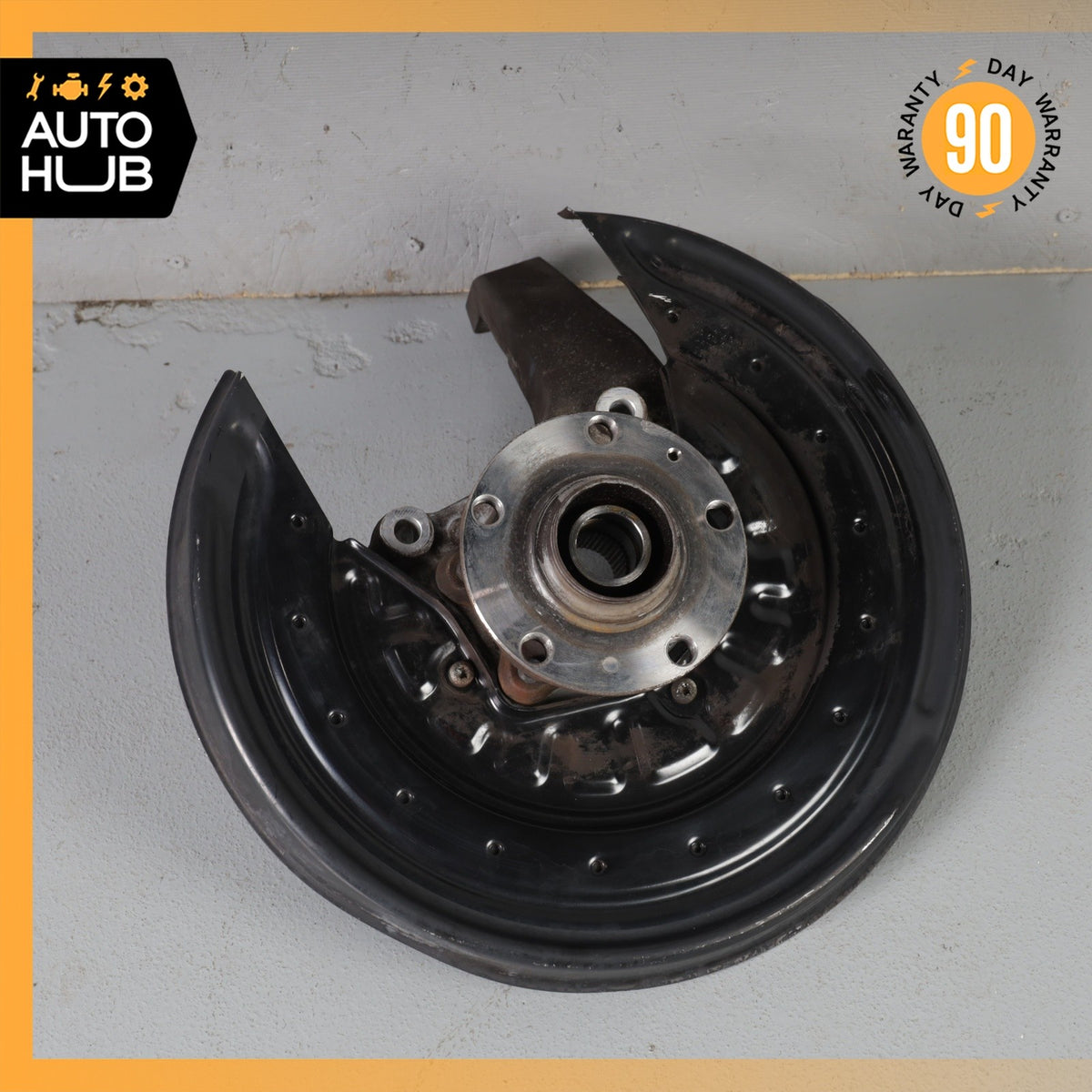 07-12 Bentley Continental GTC Rear Left Side Spindle Knuckle Hub OEM 40k - photo 2