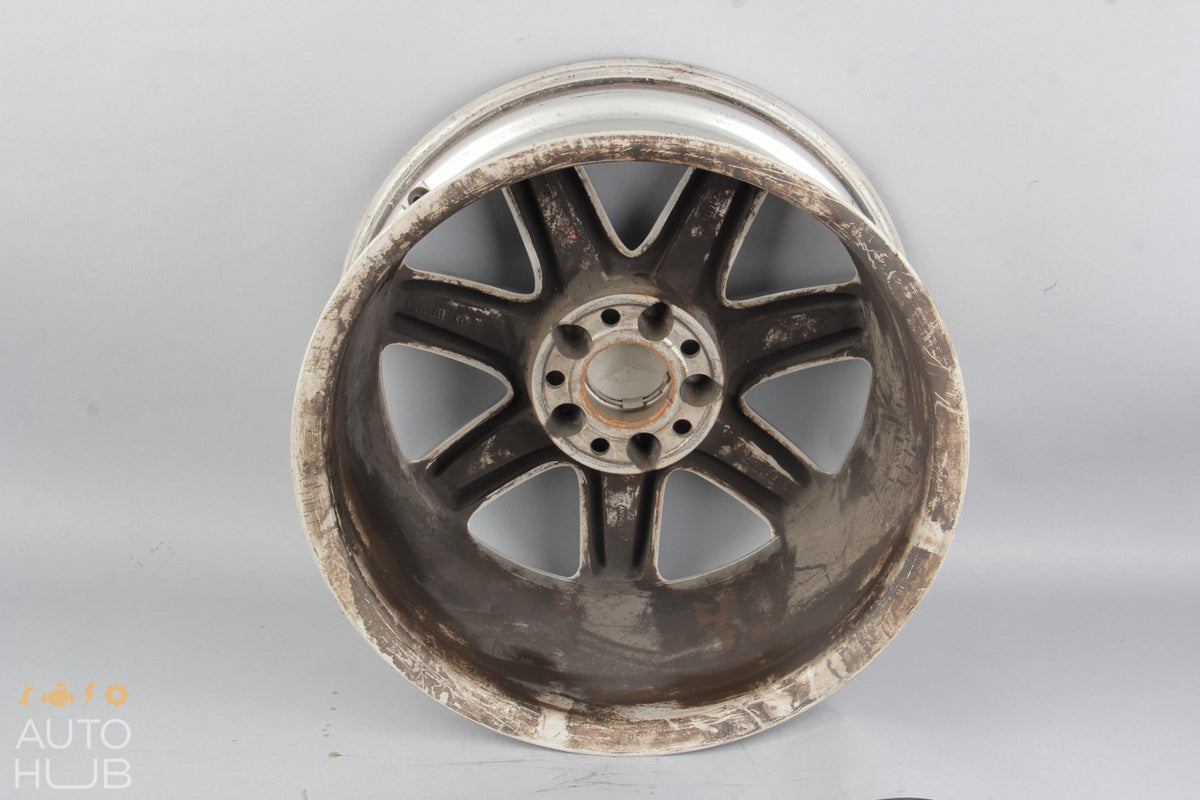 Mercedes R230 SL500 SL600 8.5 X R17 17" Wheel Rim Silver 2304010902 OEM - photo 10