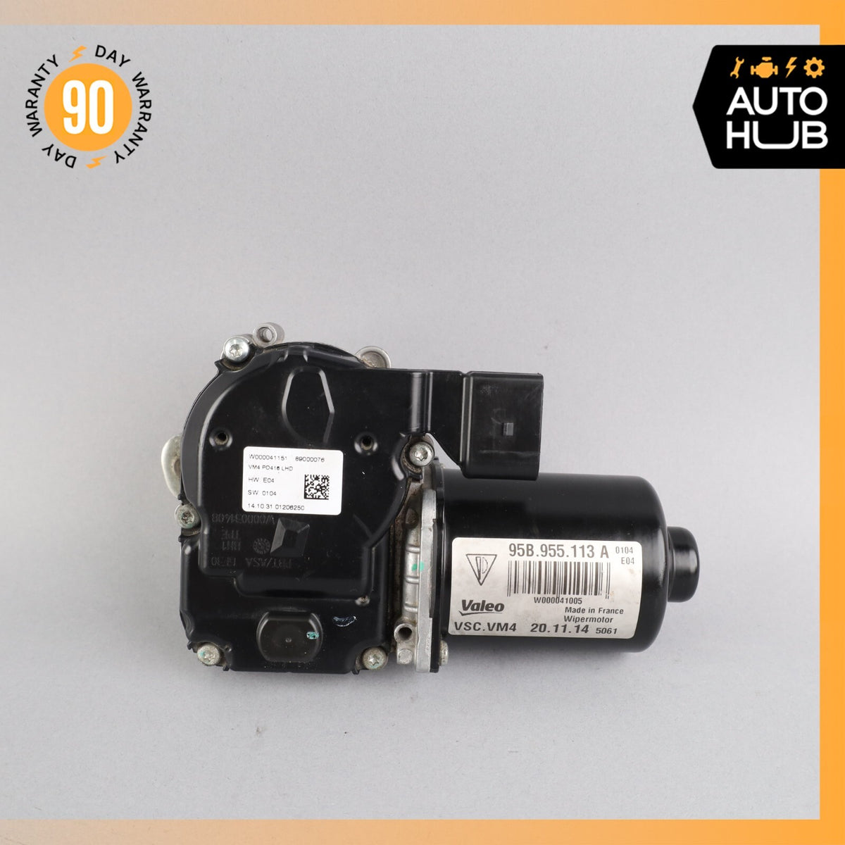 15-24 Porsche Macan S 95B Front Glass Windshield Wiper Motor OEM - photo 2