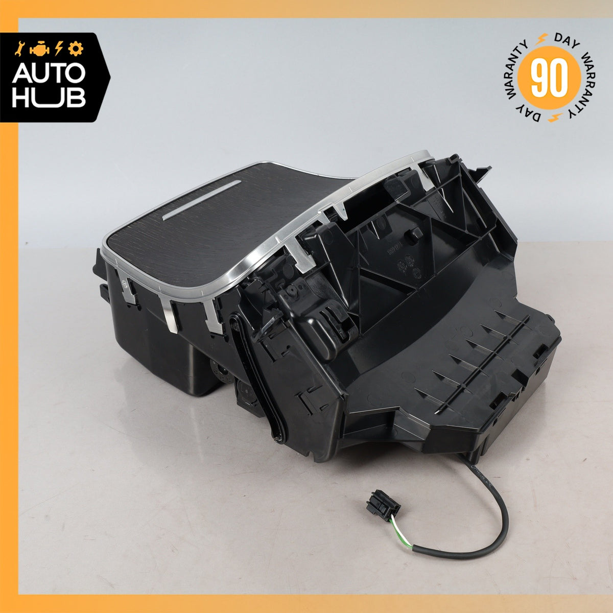 19-21 Mercedes W205 C300 C43 AMG Center Console Cupholder Compartment OEM 67k - photo 5