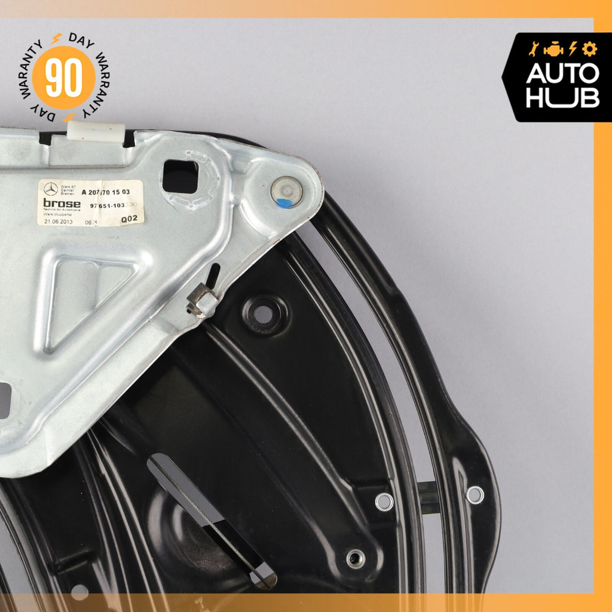 11-17 Mercedes W207 E350 E550 Rear Left Window Regulator w/Motor OEM - photo 4