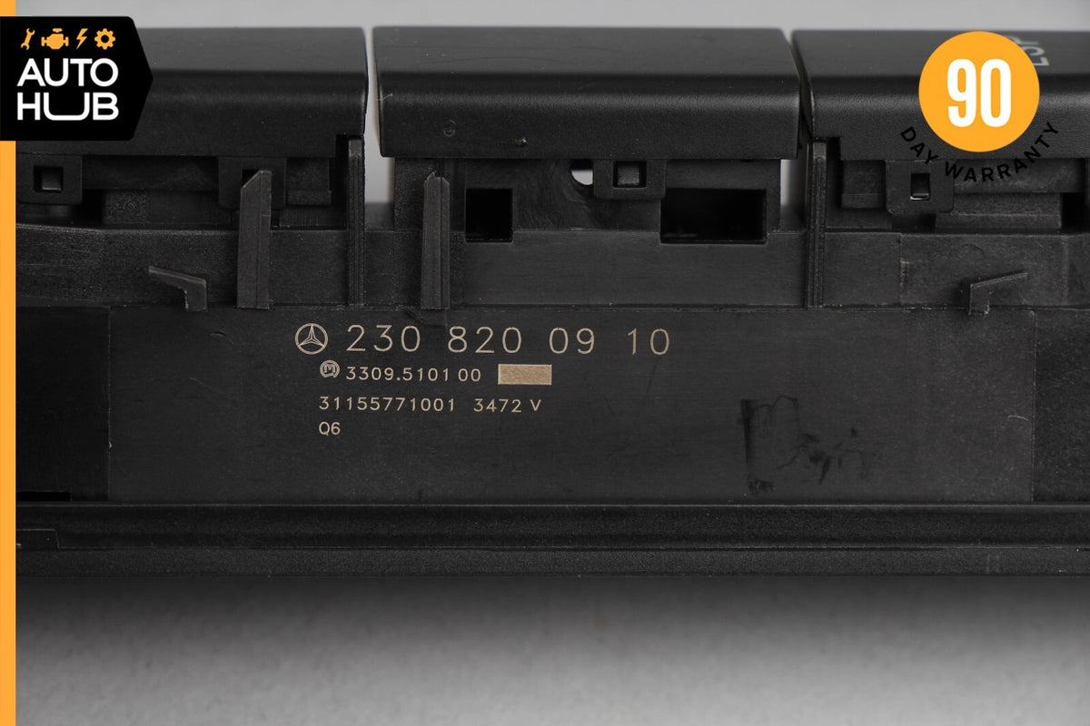 Mercedes R230 SL600 SL55 AMG Center Console ESP Switch Control Button OEM - photo 9