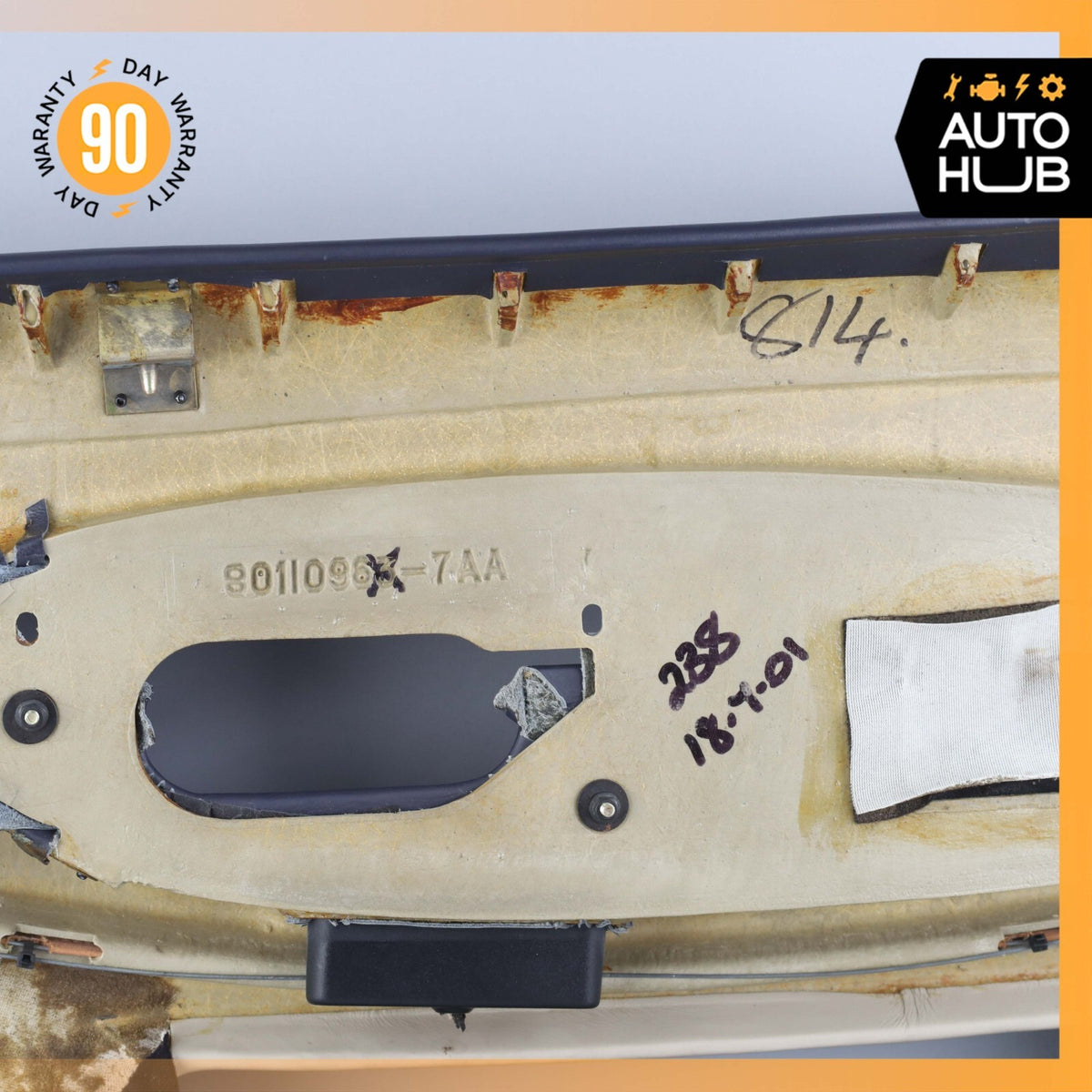 00-04 Aston Martin DB7 Vantage Front Left Driver Side Door Panel Blue OEM 23k - photo 17