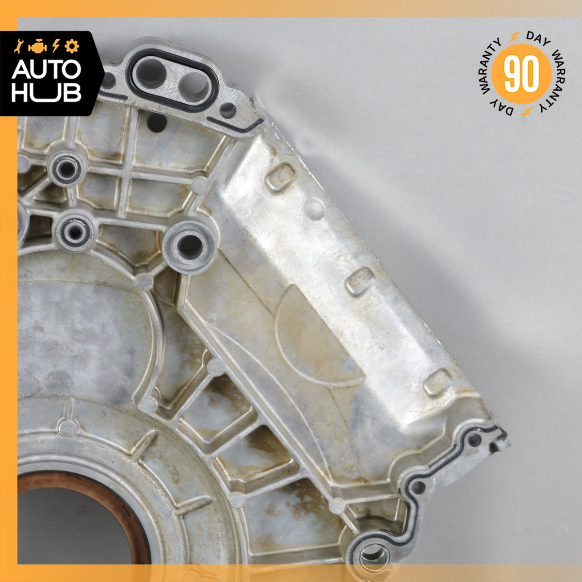 11-18 Porsche Panamera 970 Cayenne Hybrid Engine Motor Crankshaft Rear Cover OEM - photo 12