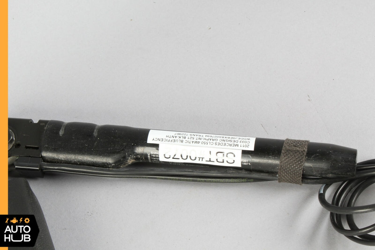 07-14 Mercedes W221 S550 CL550 Front Right Passenger Seat Belt Buckle Black OEM - photo 5