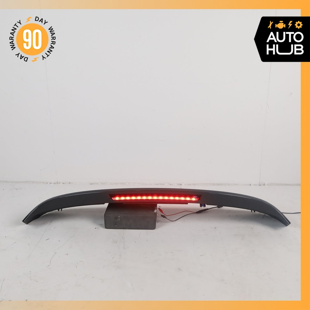 20-22 Mercedes X253 GLC300 GLC63 AMG Trunk Lid Molding Trim Spoiler Wing OEM 78k - photo 2