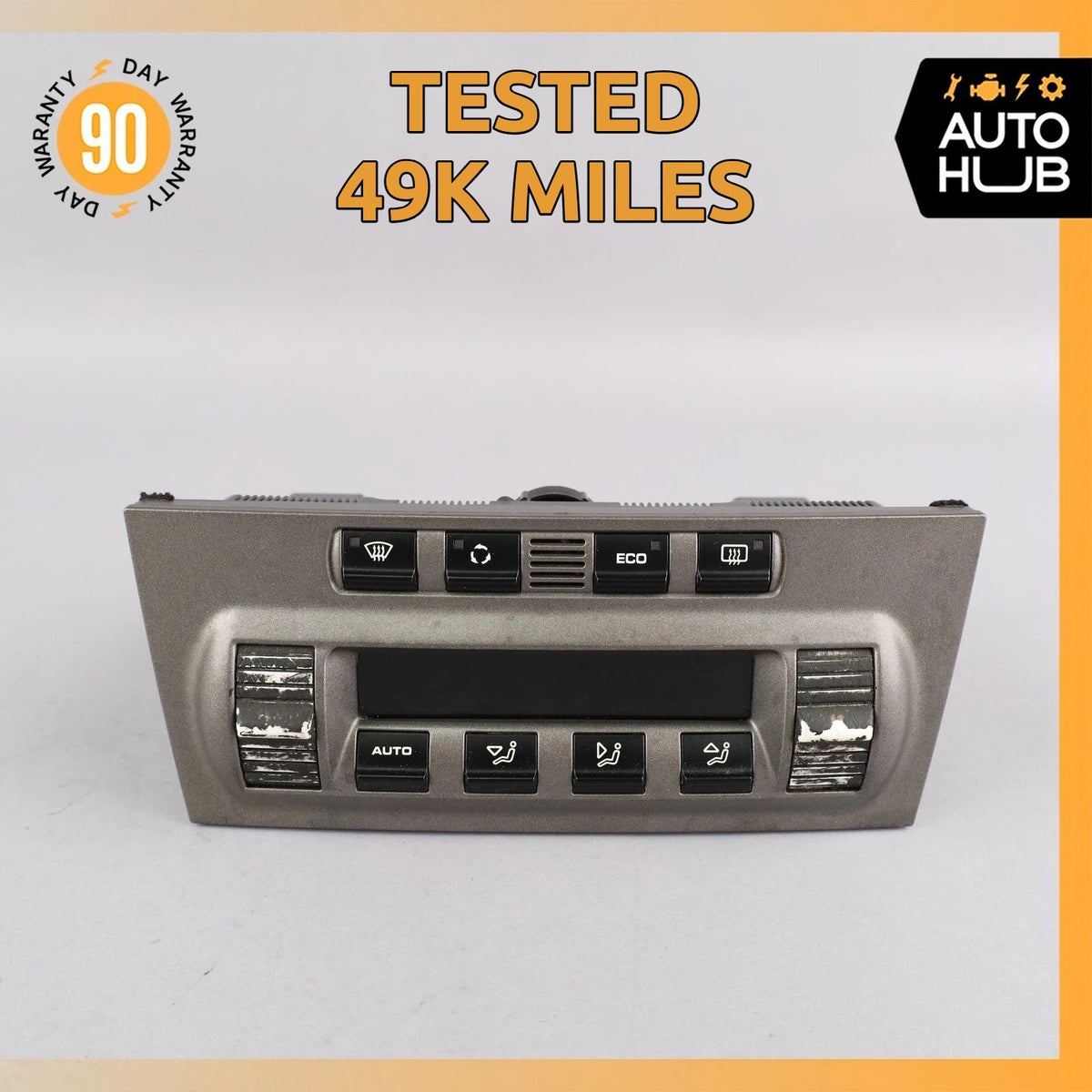 05-08 Porsche Boxster Cayman 987 Dashboard Climate Control Switch OEM 49k - photo 1
