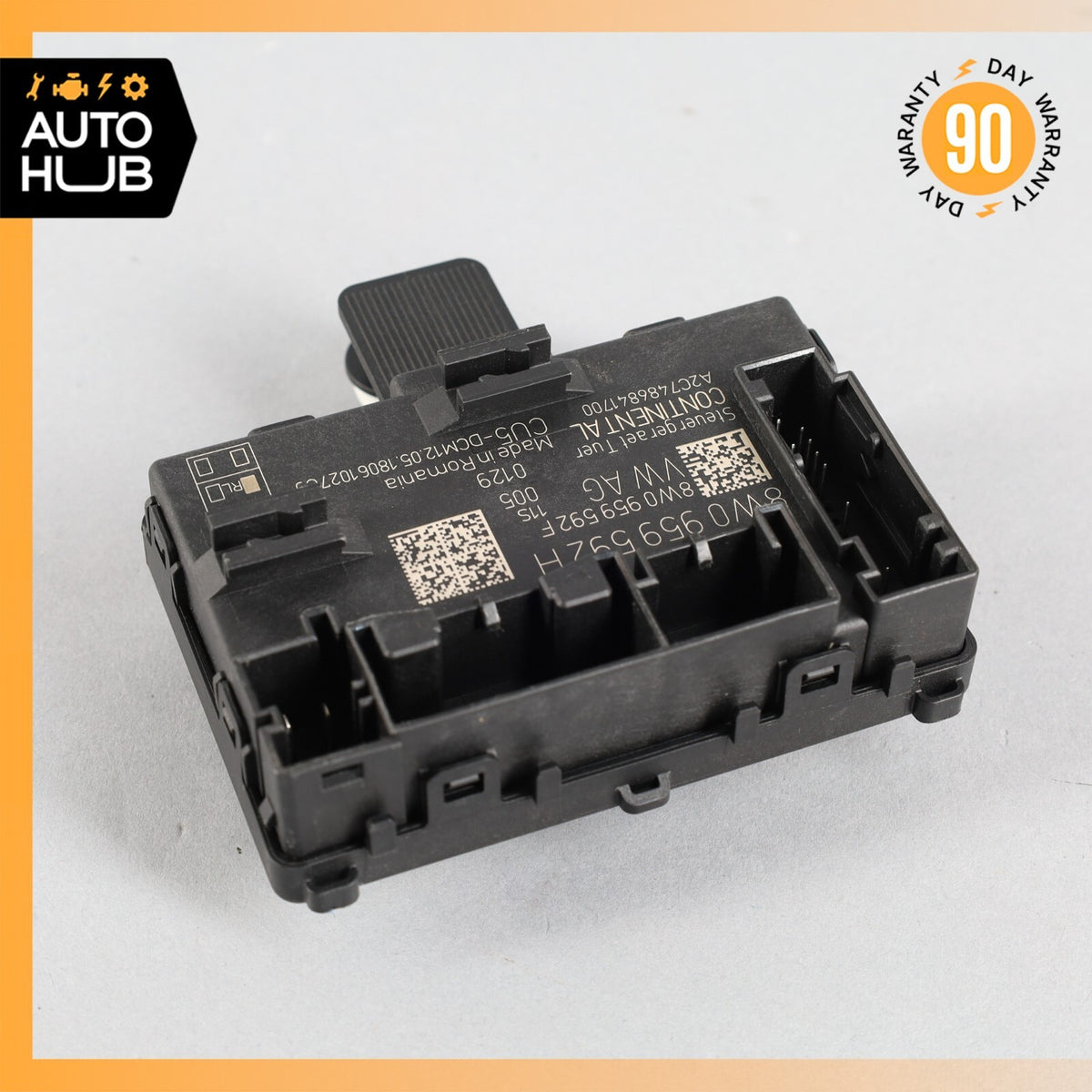2018 Audi B9 A4 Front Right Passenger Door Control Module Unit OEM 56k - photo 2