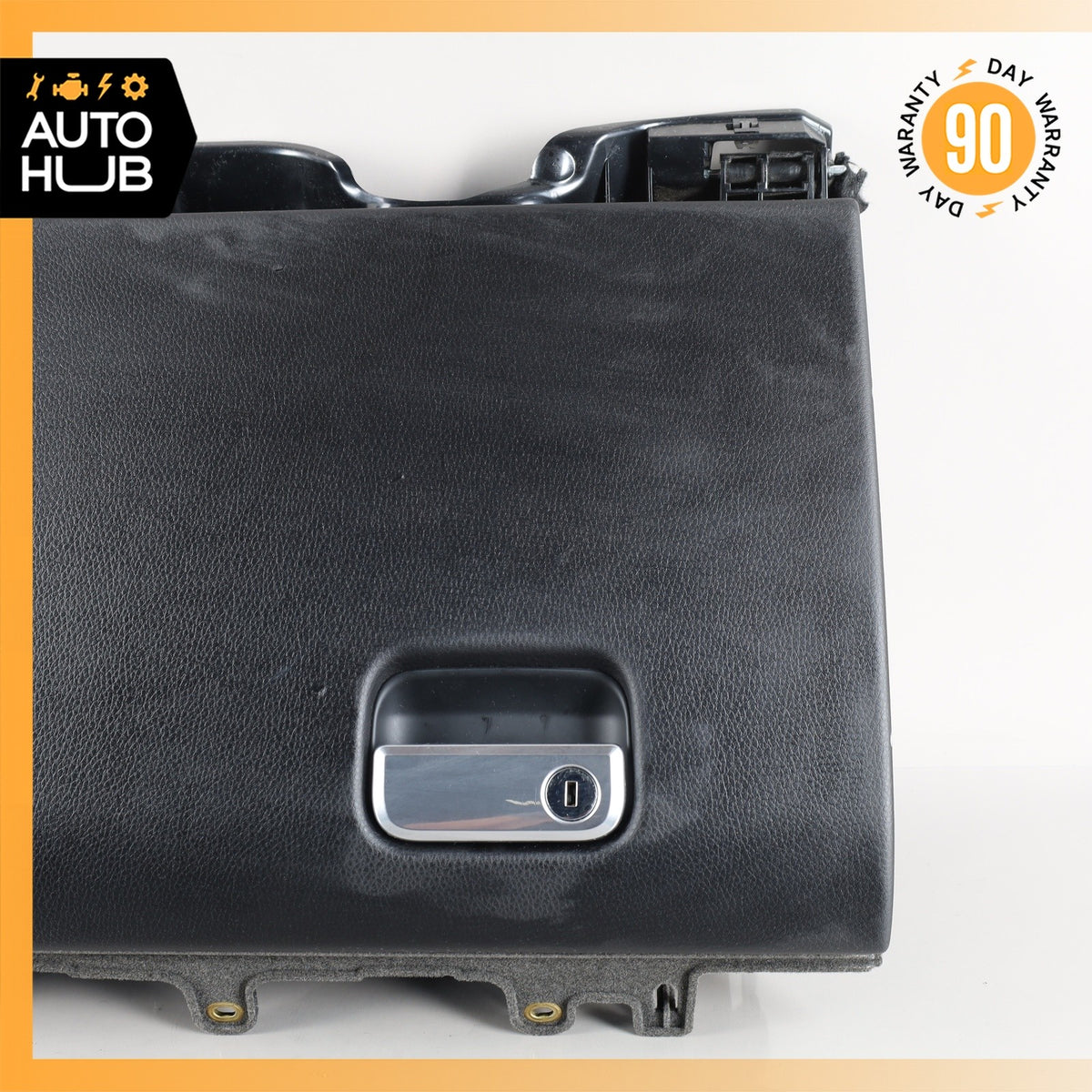 11-18 Porsche Cayenne 958 S Dashboard Glove Box Compartment Black OEM - photo 3