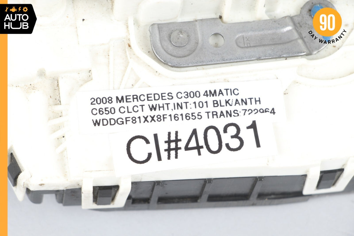 08-14 Mercedes W204 C300 C350 E550 E350 Rear Right Door Lock Latch Actuator OEM - photo 9
