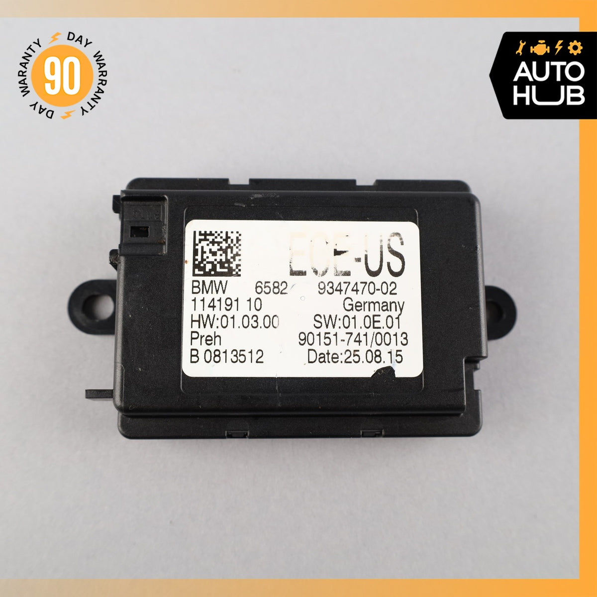 12-18 BMW F15 X5 320i 328i 335i IDrive Navigation Control Switch Module Unit - photo 9