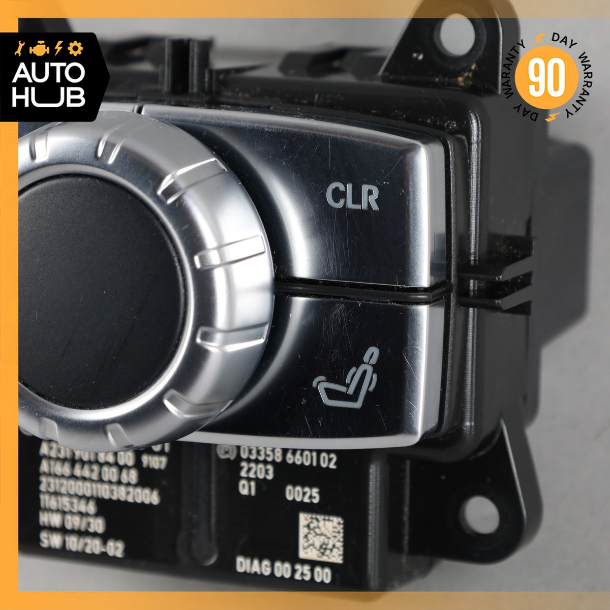 Mercedes R231 SL550 Center Console Navigation Stereo Control Switch OEM - photo 3